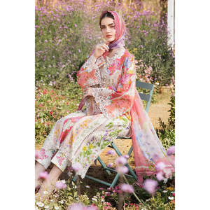 Colección Eid 2025 de Maria B, MPT-2509-B-TC-1176, Blusa de Chifón para Uso Diario con Estampado Digital para Primavera/Verano - Product Image 4