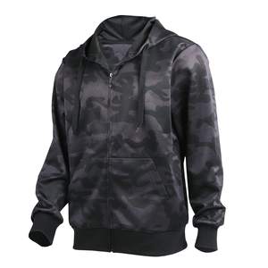 Alta calidad logotipo personalizado impresión bordado 300 Gsm sudaderas con capucha para hombre venta al por mayor sudaderas con capucha 100% algodón mezclado básico sudaderas con capucha - Product Image 3