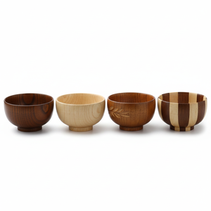 Premium Polished Bamboo <b>Bowl</b> <b>Large</b> Modern Durable Eco-Friendly Salad & Snack Serving <b>Bowl</b> for Home Kitchenware - Product Image 2