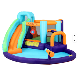 NUEVO Tobogán Acuático Inflable para Niños con Castillo Inflable para Fiestas y Entretenimiento al Aire Libre - Product Image 1