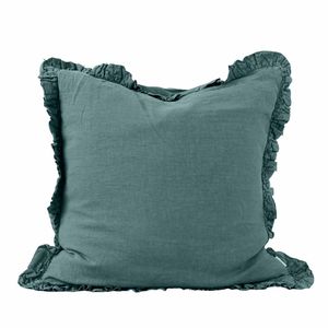2025 Modern Classic Linen Ruffled <b>Pillow</b> Cover Luxury Striped Cushion <b>Case</b> for Home Textiles - Product Image 4
