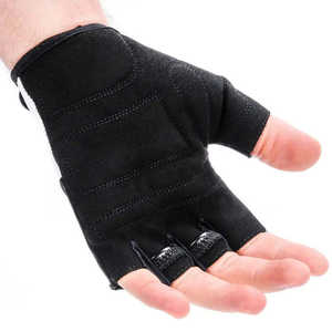 Guantes de Ciclismo de medio dedo cómodos y personalizados transpirables antideslizantes para deportes al aire libre hechos en EE. UU. - Product Image 4