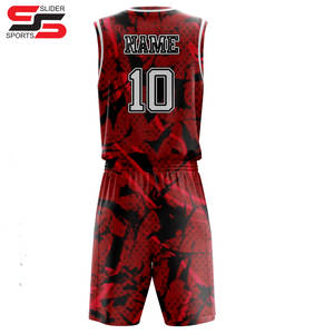 Kit d'uniforme de l'équipe de basket-ball à vente rapide avec maillot de basket-ball brodé et ensemble short - Product Image 2
