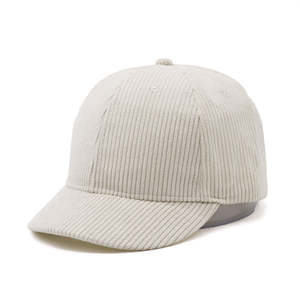 classic design <b>corduroy</b> 6 panel dad hat custom embroidered logo soft breathable adjustable baseball <b>cap</b> for men and women - Product Image 1