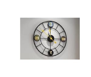 Horloge murale vintage en métal de qualité supérieure pour la décoration murale d'hôtel à la maison dans un style durable aux prix d'usine - Product Image 3
