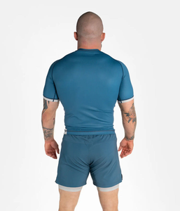 Camiseta de Manga Corta Transpirable con Protección Solar UV 100% Poliéster para Hombre, Venta al Por Mayor 2026 - Product Image 6