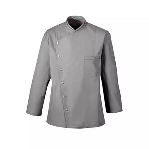 Uniforme de Chef de Alta Calidad en Color Blanco, Tela de Polialgodón para Hotel/Restaurante, Chaqueta de Chef - Product Image 3