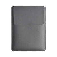 Sac à main en cuir de crocodile durable et portable de grande capacité, housse pour ordinateur portable pour MacBook Air 13-16 pouces, puces M3-M5 - Étui de protection