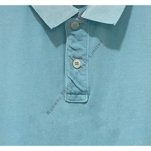 Chemise décontractée d'extérieur à manches courtes pour homme - Tricot respirant intelligent à revers pour l'été, compressée, écologique, grande taille, anti-rétrécissement - Product Image 3