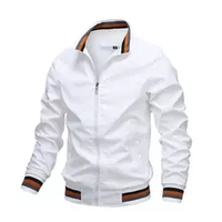 Veste de baseball en coton personnalisée OEM pour hommes avec broderie College Letterman Bomber grande taille veste d'hiver avec logo à l'avant