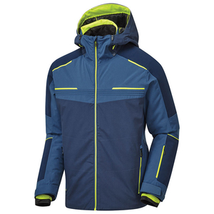 Chaquetas de esquí y snowboard personalizadas para invierno, con capucha, a prueba de viento, con cremallera, térmicas, impermeables, con aislamiento Primaloft para adultos. - Product Image 3