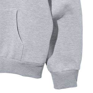 Sweat à capuche d'automne unisexe en coton biologique imprimé personnalisé écologique avec broderie Sweat-shirt à coupe surdimensionnée - Product Image 6