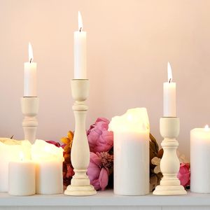 Candelabros de madera de Mango hechos a mano Vintage de alta calidad, diseño duradero ecológico para el hogar, decoración navideña, exhibición de velas - Product Image 4