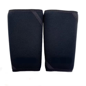 Manga de compresión de algodón de neopreno de 7mm personalizada al por mayor para levantamiento de pesas tipo suave - Product Image 2