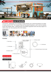 เครื่องจ่ายน้ำดื่ม <span class=keywords><strong>MNT</strong></span>-2202A 220V AC แบบพกพาเครื่องชงกาแฟแบบขวด5แกลลอน - Product Image 3