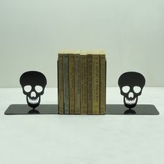 Abordable Metal Joker Face Serre-Livres Noir Décoratif Européen Accessoires Cadeaux Ornements Organisateur Artisanat - Product Image 4