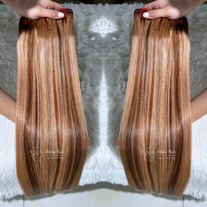 Article chaud Cuticule Alligné Super Vente Journée De La Femme Doux Pas Cher Os Droit Extensions De Cheveux Humains Cabelo Humano Genius Trame - Product Image 1