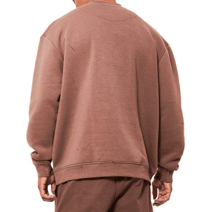 2024 High Quality Custom Logo 3D Embossed Thermal Cotton <b>Fleece</b> <b>Sweatshirt</b> for Men Winter Printed with Manufacturer Embroidery - Product Image 6