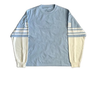 เสื้อยืดแขนยาวสำหรับผู้ชายผ้าคอตตอนซักกรดสองชั้นแห้งเร็วพลอยเทียมดิจิตอลสั่งทำโลโก้ได้ตาม2025 - Product Image 1