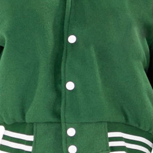 Veste universitaire à capuche imperméable et écologique de haute qualité, design lettres pour sororité/fraternité, col montant, style urbain, pour l'hiver - Product Image 6