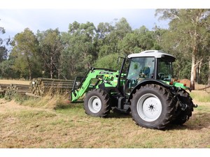 Compre un Tractor Agrícola DEUTZ-FAHR 6165G de 90HP con Ruedas, Motor, Caja de Cambios y Rodamientos a Precio Económico - Product Image 3