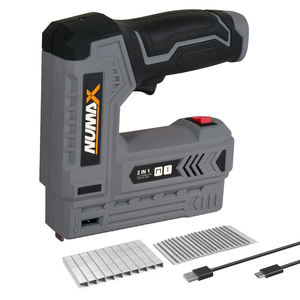 Clavadora Neumática Inalámbrica Numax y Grapadora para Tapicería, Pistola de Clavos y Grapas Inalámbrica para Bricolaje y Uso Doméstico - Product Image 1