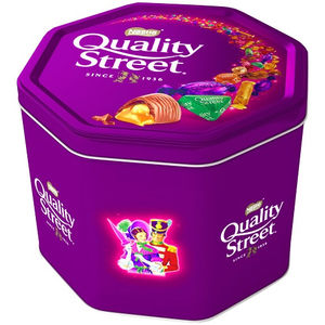 Bombones Quality Street, selección variada, en latas de 500g, 900g, 1kg y 2kg para estanterías de supermercados y mayoristas de dulces. - Product Image 3