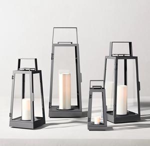 Linterna de vela de Metal de lujo, accesorios de iluminación decorativos para bodas y fiestas, faroles de vidrio hechos a mano, alta demanda - Product Image 6