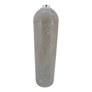 Bouteille de plongée 11,1 L 13,6 kg en aluminium, cylindre de plongée 80 pi³ avec valve DIN 232 bars - Product Image 3