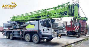 להשיג 2021 שנה זום-אריה 35t ztc350h בשימוש משאית ניידת מנוף הידראולי טלסקופי בום חשמלי - Product Image 2