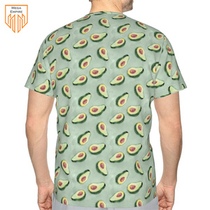 T-shirt à manches courtes pour hommes de haute qualité avocat Addict imprimé en polyester drôle impression numérique Style Streetwear - Product Image 2