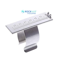Endo Gauge Finger Rulers Span Measure Scale Endodontic Instruments Ring Dental Use Manual Reusable High-Temperature Sterilized