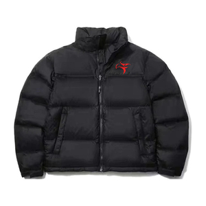 Chaqueta cálida de invierno para hombre de moda de estilo personalizado de buena venta-Chaqueta acolchada de tela brillante al por mayor - Product Image 3