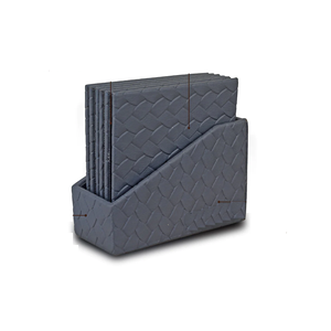 Hot Selling 2023 Mats Supplier Bulk Custom Design Pure Leather Cup Coaster for Drink Popular for <b>Dinning</b> <b>Table</b> Decoration - Product Image 1