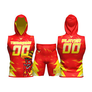 Uniformes de Flag Football Personalizados al por Mayor - Transpirables, Tallas Grandes, Impresión de Logotipo de Equipo de Verano y Servicio OEM, Secado Rápido, Antibacterianos - Product Image 5