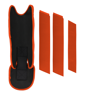 Protège-tibias de baseball en cuir professionnels, réglables, légers, de haute qualité, protection des jambes pour les sports de compétition - Product Image 6