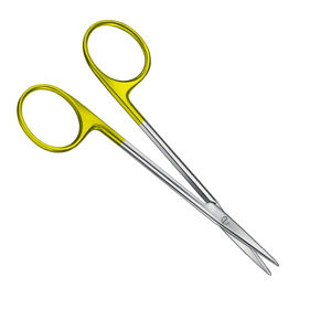 Tijeras rectas de 13cm de alta calidad para instrumentos de vendaje de sala Médica Quirúrgica de estrabismo hechos de acero inoxidable - Product Image 5