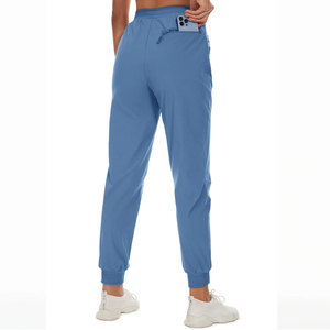 Pantalons cargo bleu marine de haute qualité pour femmes Pantalons de jogging personnalisés pour femmes - Product Image 2