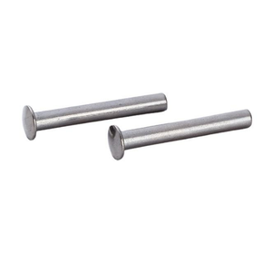 Rivets semi-tubulaires, rivets pleins, rivets à tête plate, rivets à tête ronde, rivets en fer, rivets en acier inoxydable 304 - Product Image 1