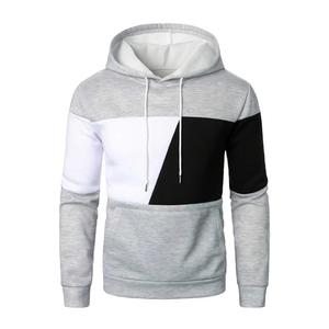 Sweat à capuche personnalisable pour homme, 100 % coton, coupe classique, vêtements de sport, texte imprimé personnalisé, motif uni, décontracté, hiver - Product Image 2