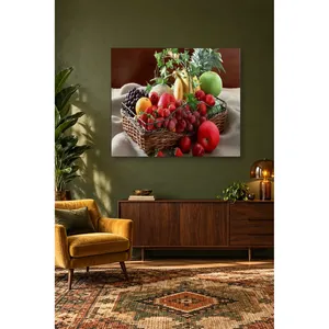 Impression sur toile Fida Fruits frais dans un panier en osier - Product Image 5