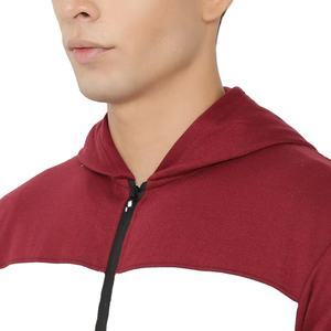 Survêtement décontracté 100% coton molletonné avec fermeture éclair et capuche pour homme, coupe classique, pantalon de survêtement long 2026 - Product Image 3