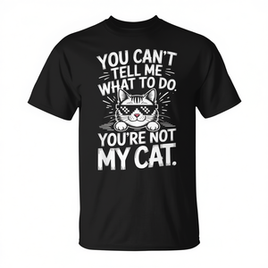 No me puedes decir qué hacer, no soy tu gatito, camiseta - Producto promocional - Product Image 2