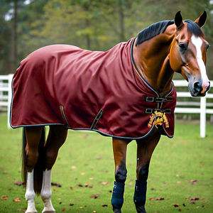 Fournisseur OEM Vente en gros d'usine Cheval équin Vente en gros Cheval polaire Tapis haute qualité Équipement équestre Tack Riding Products - Product Image 1