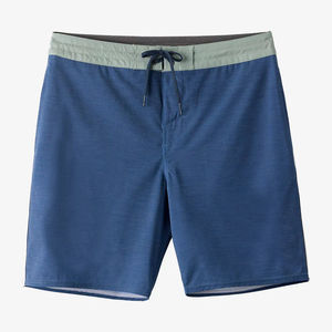 Pantalones cortos de entrenamiento de natación en la playa para hombres, hechos de mezcla de algodón y poliéster transpirable, impermeables y de secado rápido - Product Image 5