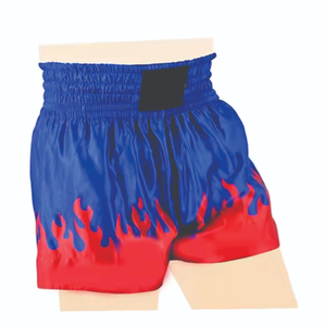 กางเกงขาสั้น MMA สำหรับผู้ชายกางเกงขาสั้นผ้ายืดมีซับลิเมชันดีไซน์ตามสั่ง - Product Image 5