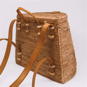 BOLSA DE RATÁN PREMIUM HECHA A MANO EN VIETNAM - Product Image 3