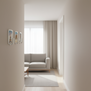 VL. Crochets muraux BIRD LARGE HOOKS 1008 pour panneaux muraux - Product Image 1