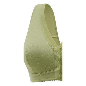 เสื้อชั้นในกีฬาโยคะแบบเรียบง่าย รองรับสูง เป็นมิตรกับสิ่งแวดล้อม สำหรับผู้หญิง ขายส่ง มีโลโก้ด้านหน้า สายรัดถอดได้ ปรับได้ ระบายอากาศได้ดี แห้งเร็ว - Product Image 6