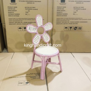 Chaises pour enfants en rotin faites à la main de qualité supérieure pour la location d'événements, mariage, fête d'anniversaire, décoration bohème, respectueuses de l'environnement - Product Image 5